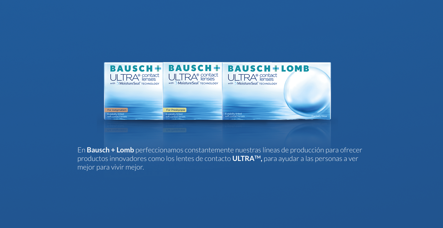 Bausch + Lomb ULTRA Microsite — page bottom
