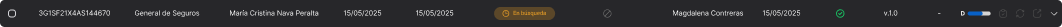 Row status variant — search in progress.