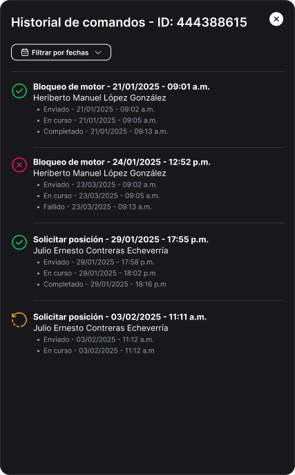 Activity log default state