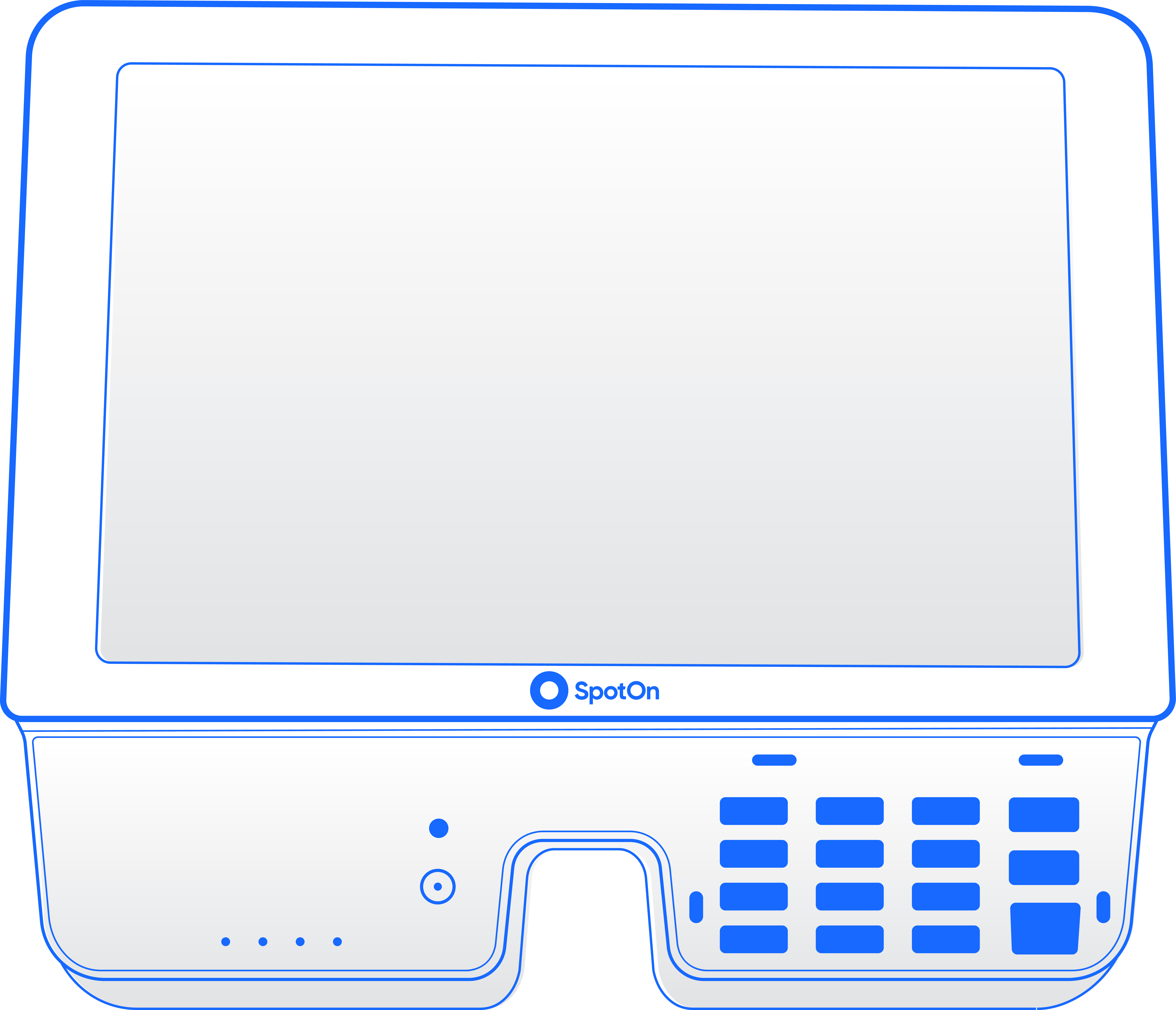 SpotOn counter — order screen