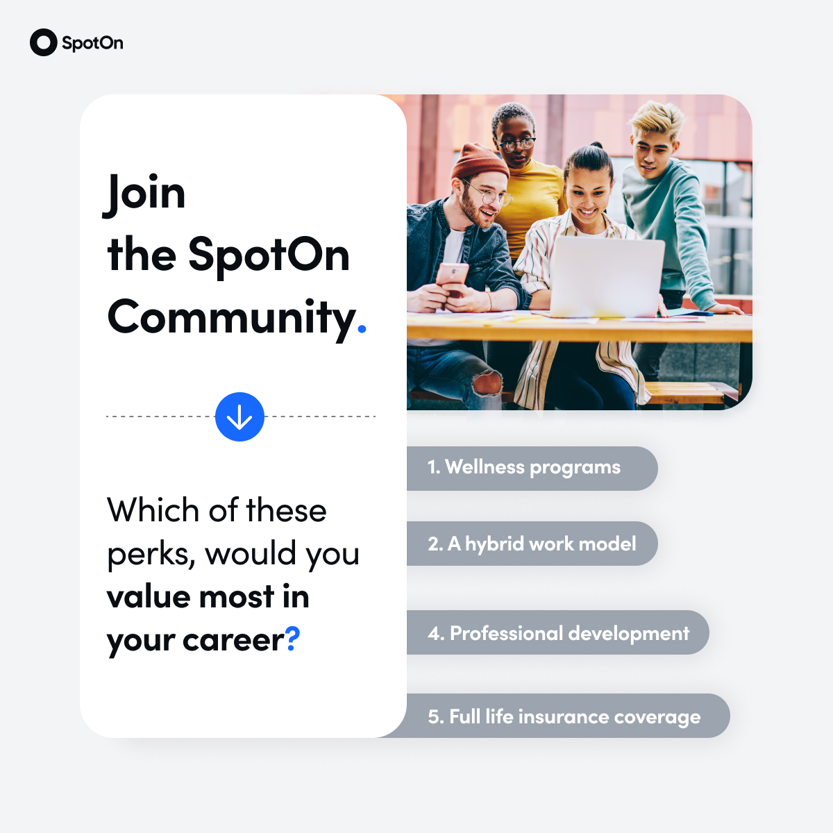 SpotOn Community — perks poll