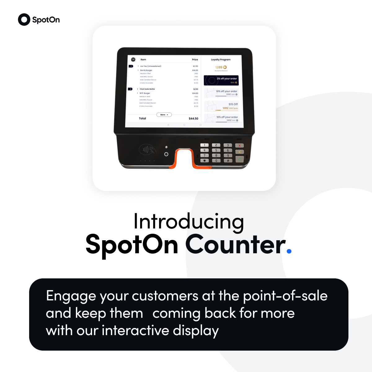 Introducing SpotOn Counter