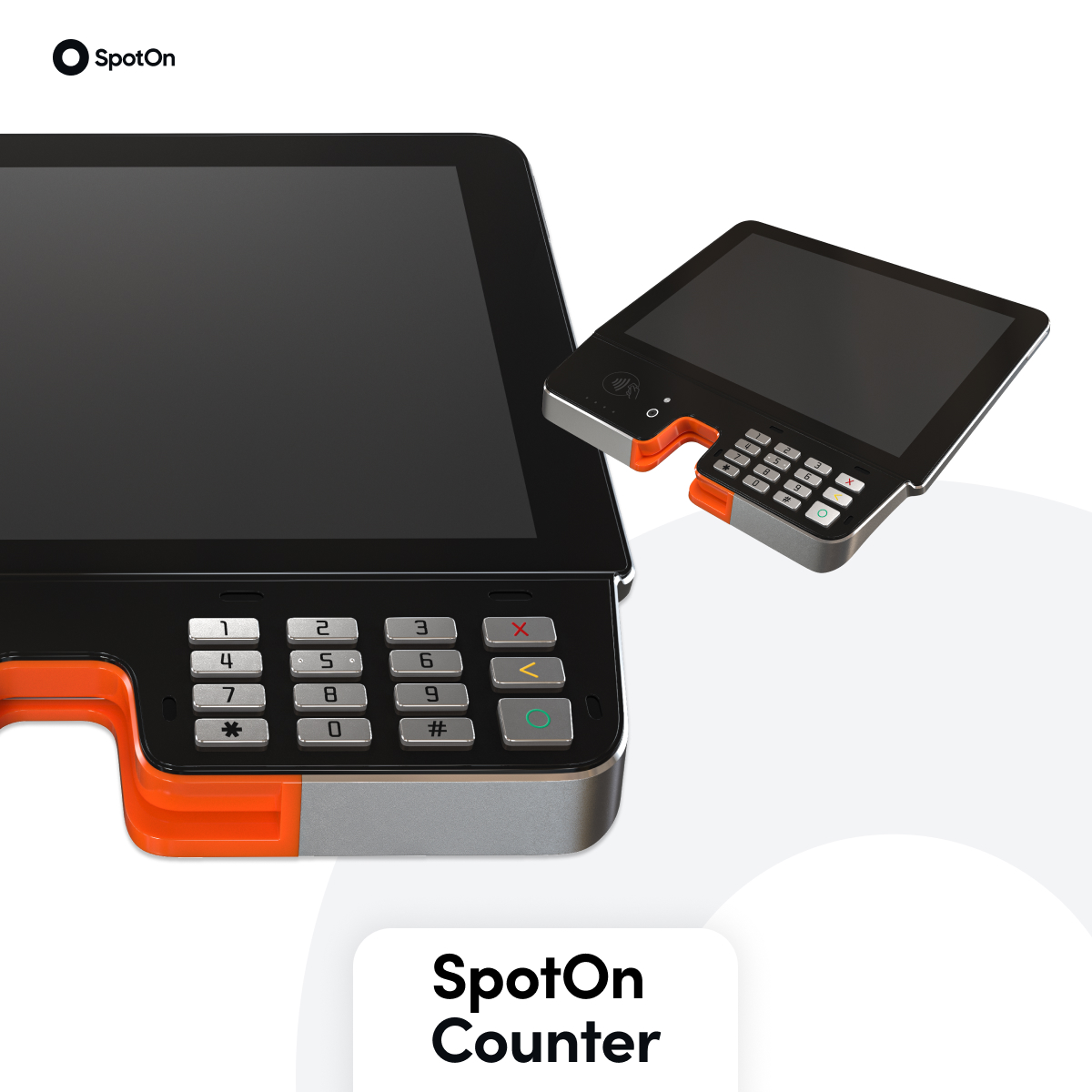 SpotOn Counter — detachable terminal