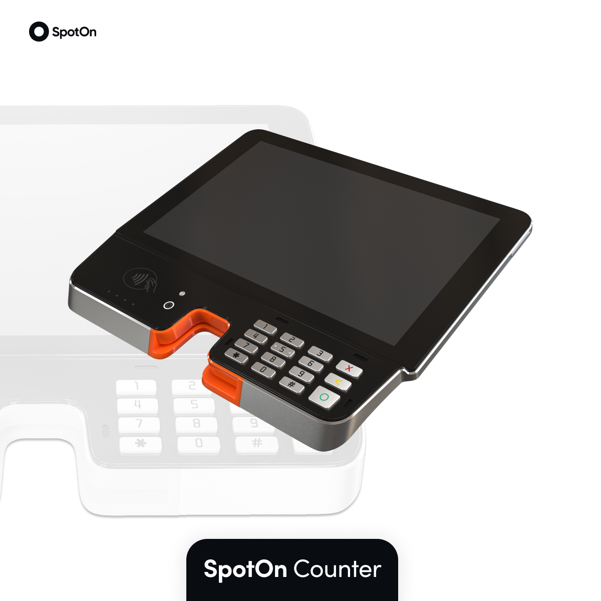 SpotOn Counter — angled view