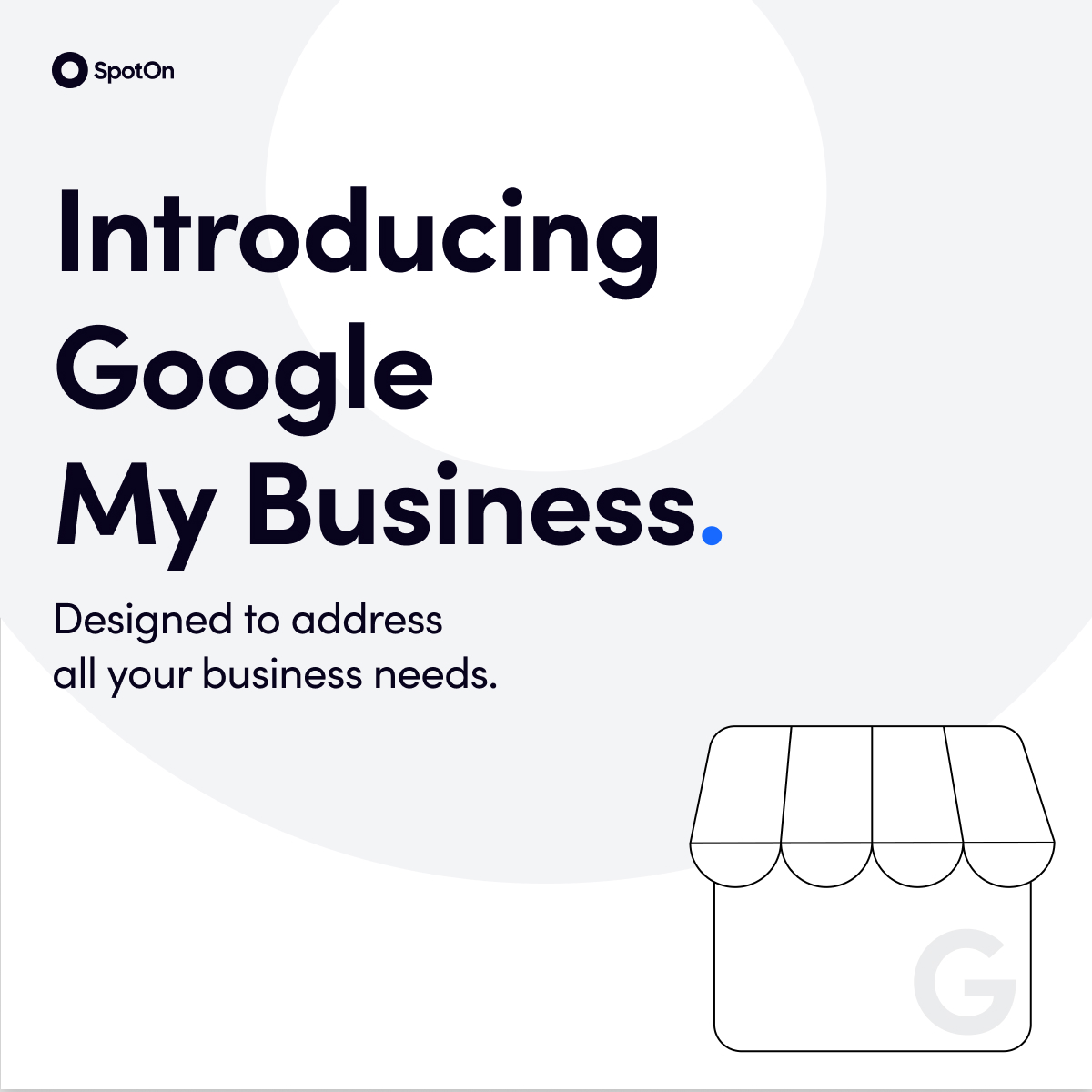Google My Business — full layout
