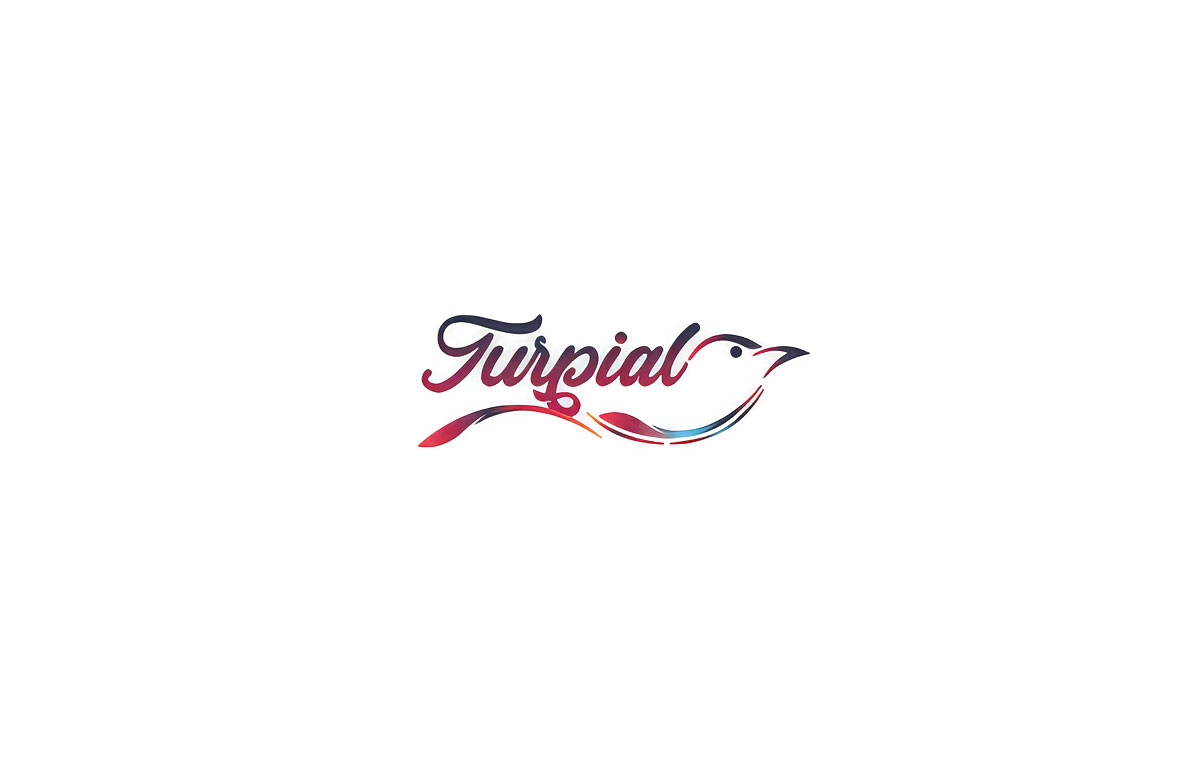 Turpial logo, script version
