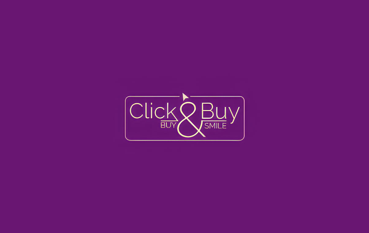 Click & Buy / Buy & Smile logo, boxed version
